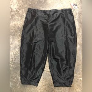 With tags organza fabric 4X jogger pants